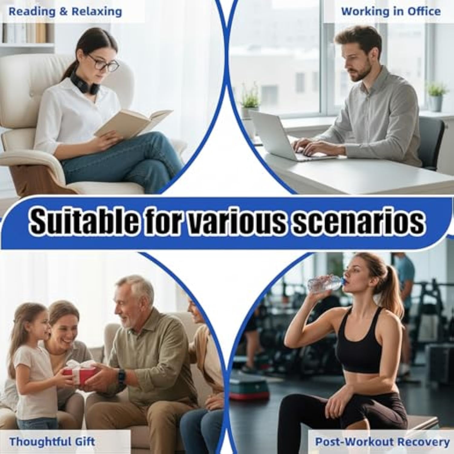 Footrenew Triple Method Massager - Foot Massager, Foot Massager for Neuropathy