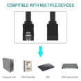 thumbnail image 5 of BENFEI SATA Cable III, 3 Pack SATA Cable III 6Gbps Straight HDD SDD Data Cable with Locking Latch 18 Inch Compatible for SATA HDD, SSD, CD Driver, CD Writer - Black, 5 of 5