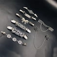 thumbnail image 5 of Shawl Chain Clips 8 Styles Blouse Collar Vintage Shawl Elegant Retro Alloy Shirts Fashion Sweater Clips Duck Clip Clasps for Gift Women Girls, 5 of 7