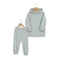 thumbnail image 3 of Godderr Kids Toddlerr Hoodies Sweatpants 2Pcs Outfit Spring Autumn Jogging Tracksuit Long Sleeve Sweatshirt Set for Baby Boys Girls 12M-7Y, 3 of 6