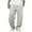 Light Gray, variant on Men's High-Waisted Baggy Sweatpants Lightweight Joggers with Pockets Pull-On Design for Workout Athletic Daily Casual Wear Comfort Fit Men's Pants,Light Gray S