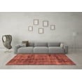 thumbnail image 3 of Ahgly Company Indoor Rectangle Persian Orange Bohemian Area Rugs, 5' x 8', 3 of 4