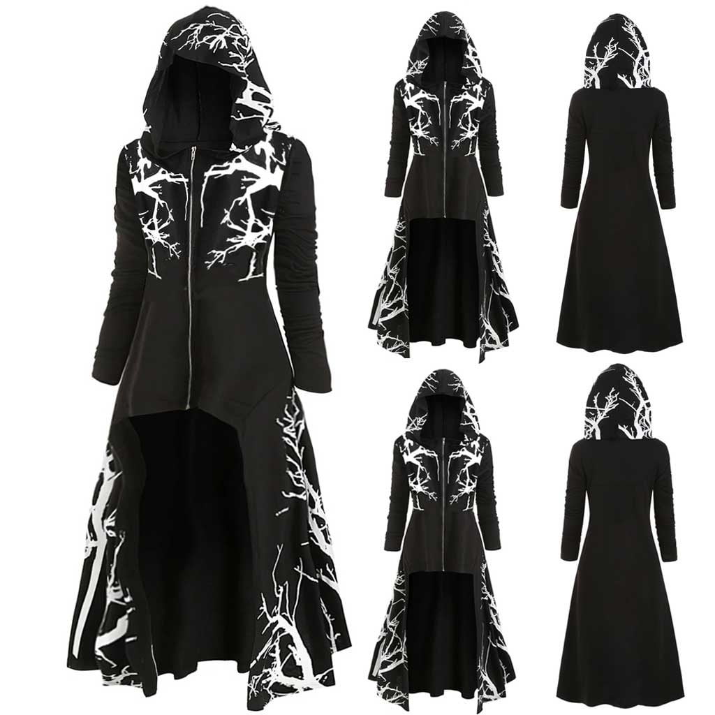 women's hooded dress coat