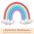 thumbnail image 2 of Colgante de pared de la habitación de los niños Adorno de gotas de agua colgante de arco iris de nube de lluvia, 2 of 7