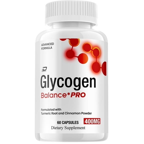 Glycogen Balance Pro Capsules – GlycogenBalance Pro, All Natural Glycogen Support, 1 Pack, 60 Capsules