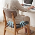 thumbnail image 5 of Elastic Velvet Dining Chair Seat Cover - Stretchable Slipcover for Curved Wooden and Upholstered Chairs, Dust and Stain Resistant Versatile Cushion Cover, 5 of 5