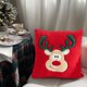 thumbnail image 1 of Cojín de Navidad Ganfancp Algodón Terciopelo Bordado 1X Funda de Almohada, 1 of 6