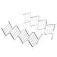 thumbnail image 1 of OULII 2 Pcs Support à Tacos en Acier Inoxydable pour Réunions de Famille, 1 of 8