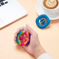 thumbnail image 3 of 2 Pcs Jouets Snapper Fidget Pack Jouet Pop Exercice Manuel Renforceur de Doigts Kits d'Entraînement Créateur de Bruit pour Fête Adultes Enfants Garçons Filles Soulagement du Stress Autisme ADHD (Violet & Noir), 3 of 5