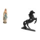 thumbnail image 5 of Figura Decorativa De La Virgen María Con Caballo, De La Virgen María Y La Virgen Lutera. Escultura Decorativa De Resina De Jesús Para Oficina, Coche, Dormitorio O Cualquier Espacio Exterior., 5 of 8