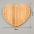 thumbnail image 1 of Miangastore 1Pcs Smooth Surface Bamboo Mosaic Base for Creative Display Dining Table Accessories Khaki, 1 of 8