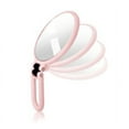 thumbnail image 3 of Double Sided Pedestal Mirror Stand - Vanity Round Mirror with 1x and 5X Magnification, 3 of 4