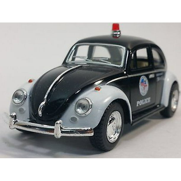 5" Kinsmart 1967 Volkswagen Classical Beetle Police Car 1:32 Diecast