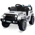 thumbnail image 1 of Kids 12V Ride on Truck Car, Battery Powered 4 Wheeler Electric Car with Parent Remote Control, 3 Speed Ride on Car with Spring Suspension, LED Lights, Music, 1 of 6