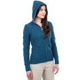 thumbnail image 4 of SAOL 100% Merino Wool Women's Aran Zip Cardigan Sweater Irish Cable Knit Hooded Coat Jacket Made in Ireland, 4 of 7