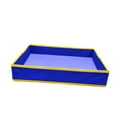 thumbnail image 4 of Bandeja de arena infantil, bandeja de juego de arena portátil y plegable 50 cm x 50 cm x 9 cm, 4 of 9