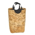thumbnail image 2 of Lsque Old Vintage Map Of Sea Laundry Basket, Laundry Hamper, Dirty Clothes Hamper for Laundry, Collapsible, Waterproof Laundry Baskets with Aluminum Handles for Laundry, Dorm, Family, 2 of 6