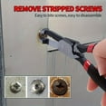 thumbnail image 6 of Slide-Tooth Screwdriver Screw Removal Tool, Rusted Screw Extractor, Carpenter's Pliers, Multi-Functional Wire Stripper, For Home Repair Automotive Maintenance Diy Projects, 1, 6 of 7