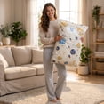 thumbnail image 7 of Hvmvliv Vacuum Storage Bags Extra Thick Compression Bags,Reusable Leak-Proof for Clothes,Quilts,Blankets,Down Jackets,Pillows,Travel Organizer,27.55X19.68X11.8in Beige-L, 7 of 7