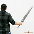 thumbnail image 3 of Munetoshi 40” Foam Colossal Great Sword Elden Fantasy Ring Medieval Knight Cosplay Costume, 3 of 9