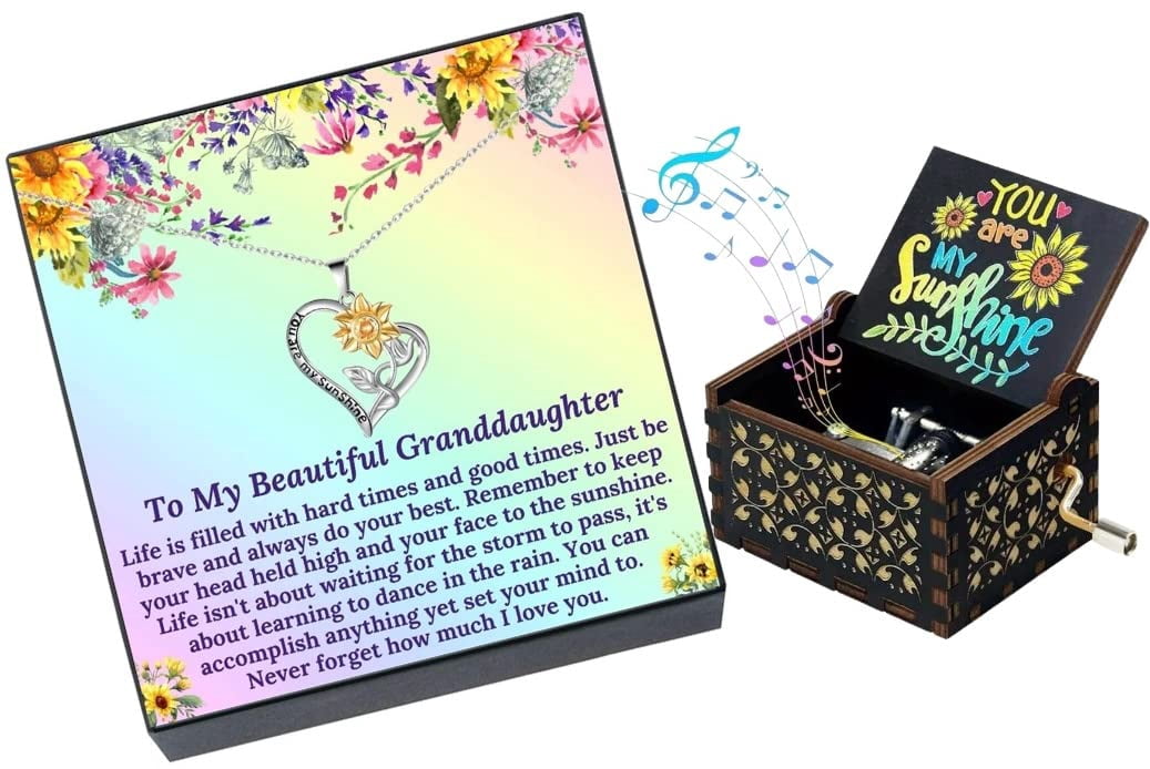 Granddaughter Christmas Gifts from Grandma, Grandpa, "You Are My