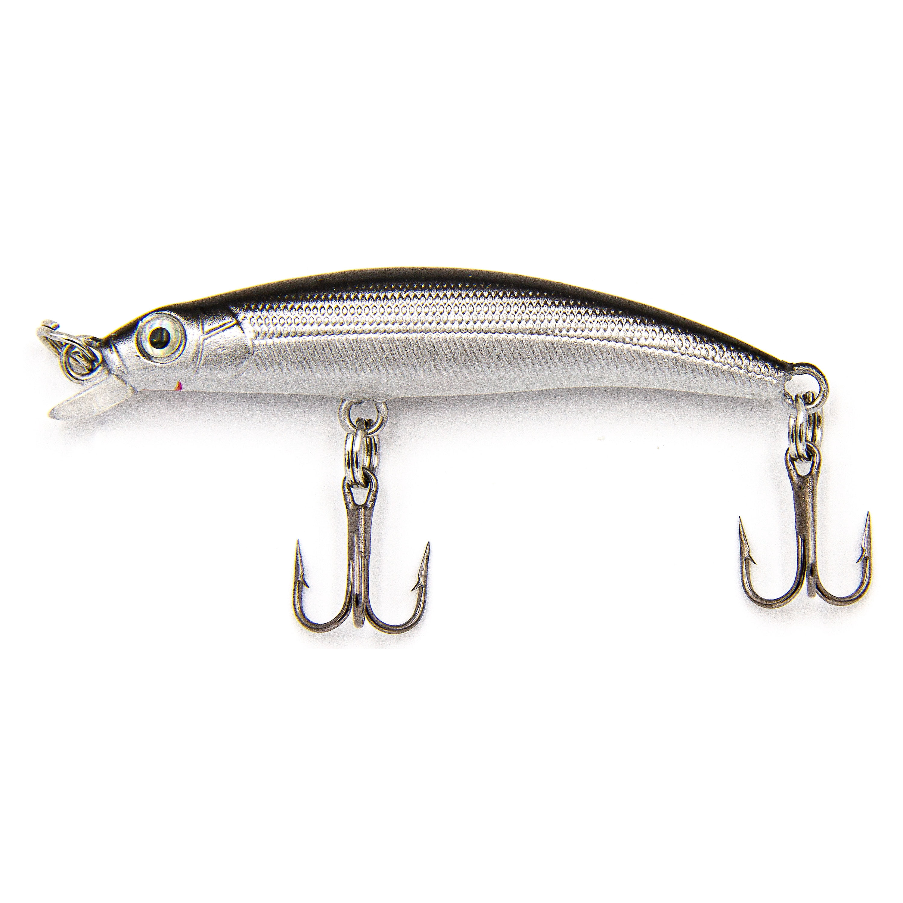 Ozark Trail 1/16 Ounce Black/Silver Minnow Fishing Lure