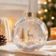 thumbnail image 5 of Christmas Story Ornament Ball,with Warm LED Light-Up for Christmas Tree Decor., 5 of 7