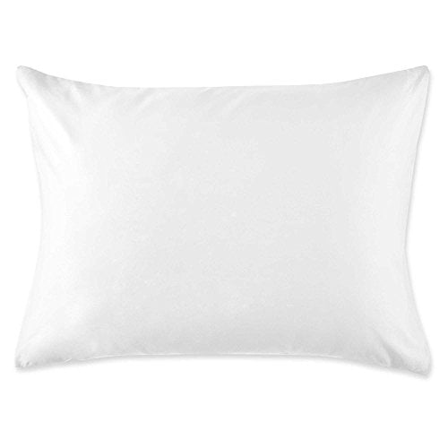 625 ThreadCount Solid King Pillow Sham in White
