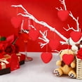 thumbnail image 2 of Specollect 8 Pcs Valentines Day Heart Pendant Red 3D Foam Hearts Wedding Party Decoration Romantic Ornament, 2 of 8