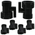 ITSELFER 6pcs Hose Shutoff Valve Hose Shut Off Valve Hose Quick