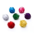 thumbnail image 5 of Glitter Tinsel Cat Toy Ball Elastic Interactive Cat Play Ball Shiny Colorful Kitten Teaser Toy For Indoor Cat Daily Play, 5 of 8