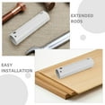 thumbnail image 3 of Supvox 2Pack Iron Ceiling Fan Downrod for Replacement Parts Indoor White Iron, 3 of 8