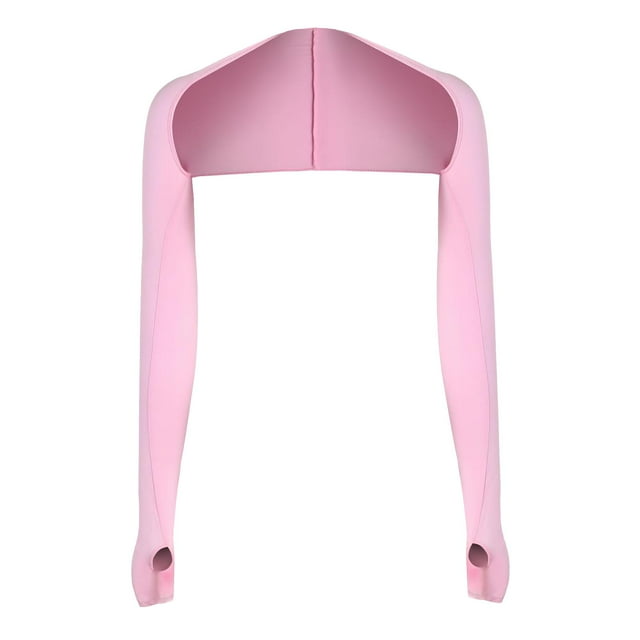 Shawl Arm Sleeves, Sun Protection Cooling Shawl Arm Sleeves Breathable Nice Elasticity Polyester Ice Silk Environmental For Playing