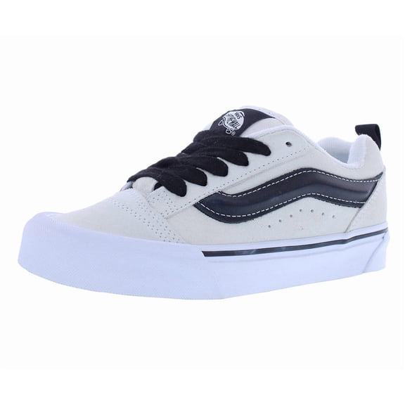 Vans Knu Skool Unisex Shoes Size 5.5, Color: White/Black
