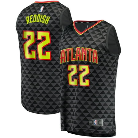 Cam Reddish Atlanta Hawks Fanatics Branded 2019 NBA Draft First Round Pick Fast Break Replica Jersey Black - (Best Replica Jersey Site 2019)