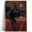 Black Cat with Wine Glass, variant on Funny Black Cat with Wine Glass Canvas Wall Art, Moody Oil Painting Style Pet Print, Framed Cat Lover Gift, Dark Aesthetic Wall Decor for Kitchen, Dining Room & Bar 8*12inch(20*30cm)
