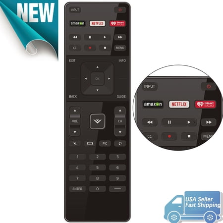 New XRT122 Remote Control for Vizio TV E55-C2 E60-C3 E65x-C2 E65-C3 E700i-B3