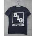 thumbnail image 5 of Big Brother Shirt for Boy Big Brother Announcement Toddler Kids T-Shirt 2T Heather Navy, 5 of 6