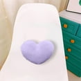thumbnail image 5 of VOTRUDI New Valentine's Day Decorations Holiday Throw Pillows,Valentine's Day Decor: Puffy Heart Shaped Pillows for Kids' Living Room and Sofa,Purple, 5 of 6
