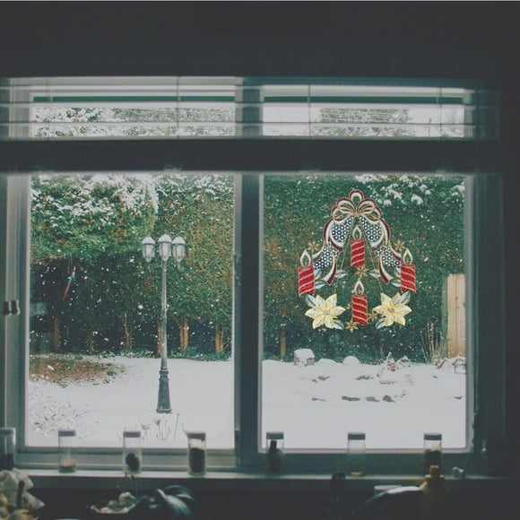 Window Hanging Advent Wreath