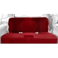 thumbnail image 2 of CalTrend Rear Solid Bench O.E. Velour Seat Covers for 1990-2002 Honda Accord - HD301-02RR Red Premier Insert with Classic Trim, 2 of 3
