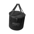 thumbnail image 4 of Cesta de drenaje a prueba de fugas, cubo plegable para jardinería, lavado de coches, mochilero Negro, 4 of 8