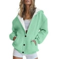 thumbnail image 4 of Sweatshirt for Women Perfect For Daily Wear or Loungewear! Cozy Picks for Every Soft Fabrics S Green Sweatshirts, 4 of 5