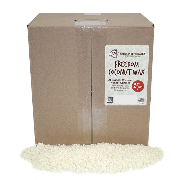Perlas de cera de soja y coco American Soy Organics 11,34 kg