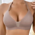 thumbnail image 6 of Byworldtasic Women's Seamless Bra Wire-Free Invisible No Trace No Marks Ultra-Soft Comfort Everyday Bralettes, 6 of 7