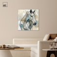 thumbnail image 3 of Horse Glint Canvas Horse Wall Art by Art Remedy, Silver Frame, 40" x 40", 3 of 7