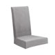 thumbnail image 4 of Funda para silla de comedor Gloria gris claro elástica, 4 of 5
