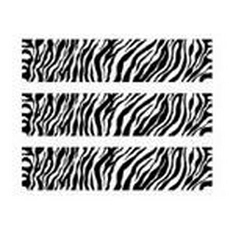 Zebra Photo - Zebra Print Edible Photo Image Cake Border Decoration