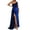 Blue, variant on Vedolay Women Dresses Women's Summer Formal Short Sleeve V-Neck Short Party Dress with Pockets,Blue S