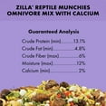 thumbnail image 6 of Zilla Reptile Munchies, Omnivore Mix with Calcium 4 oz., 6 of 12